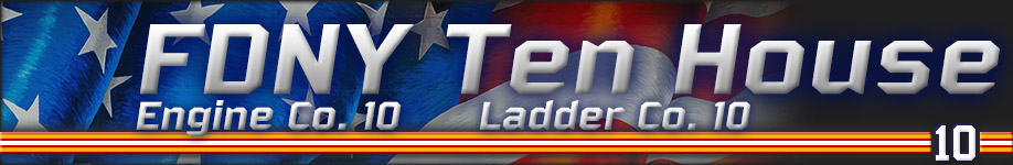 FDNY Engine 10 and Ladder 10 Ten House Banner